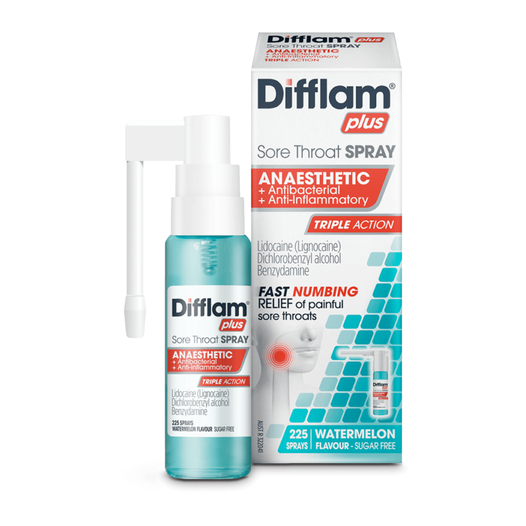 Difflam Sore Throat Anaesthetic 225md Spray – Life Pharmacy Group | Store